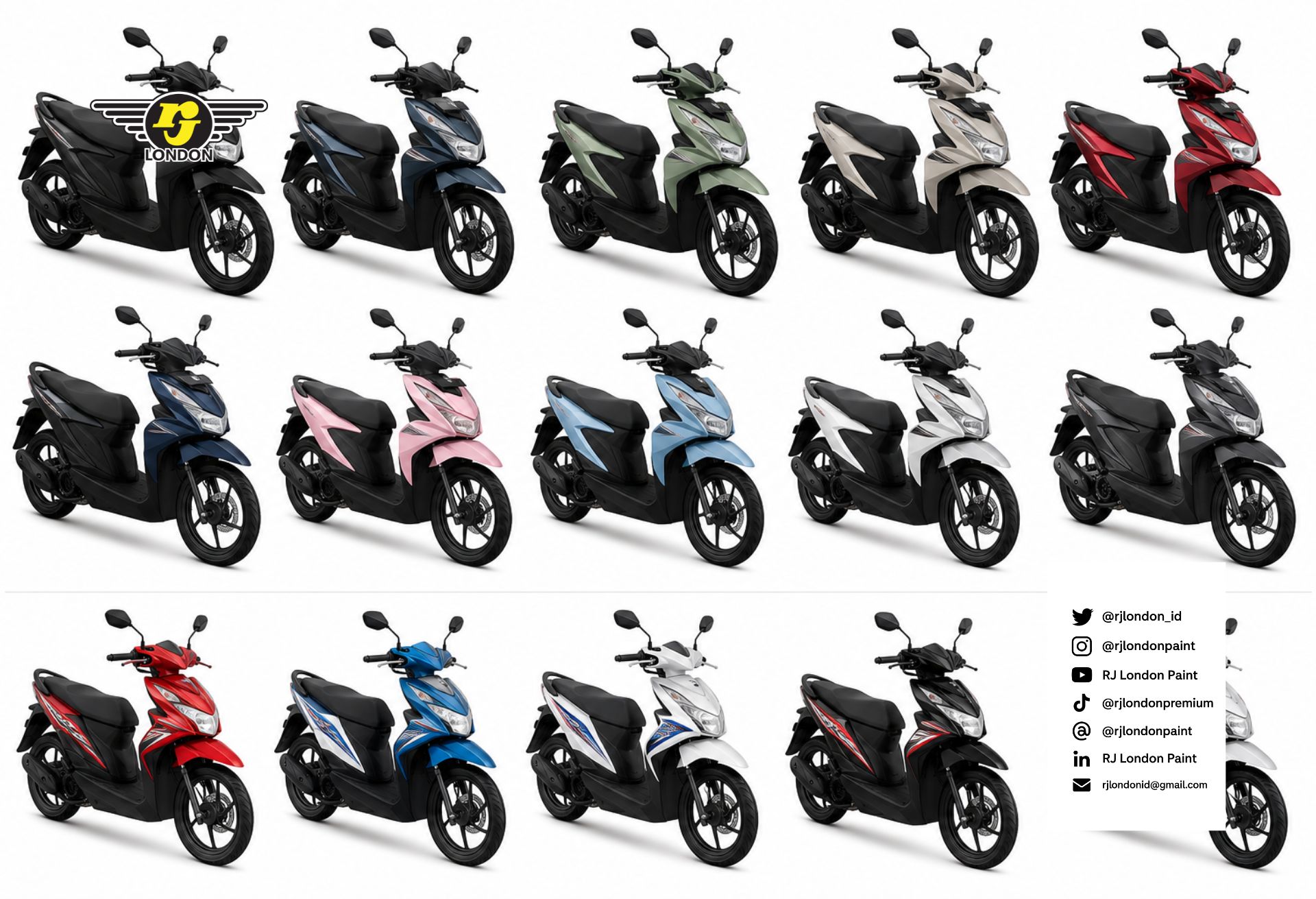 Macam-Macam Warna Motor Beat: Panduan Lengkap untuk Referensi Repaint